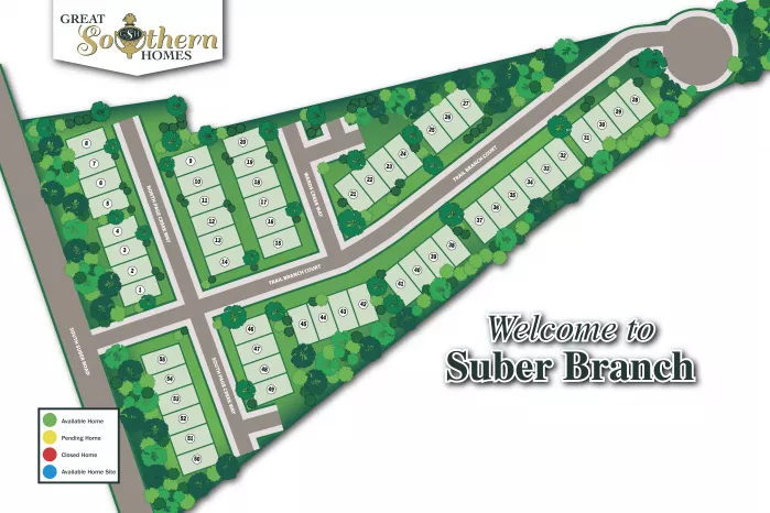 Suber Branch Townes by Great Southern Homes