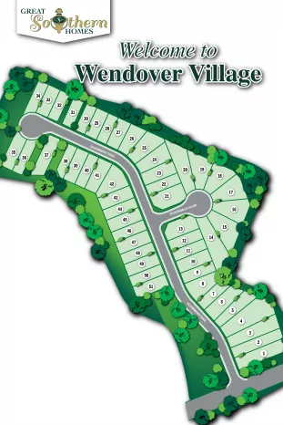 Wendover Village Illustrated Site Plan by Great Southern Homes