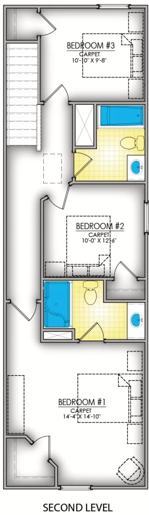 Daytona Second Level Floorplan