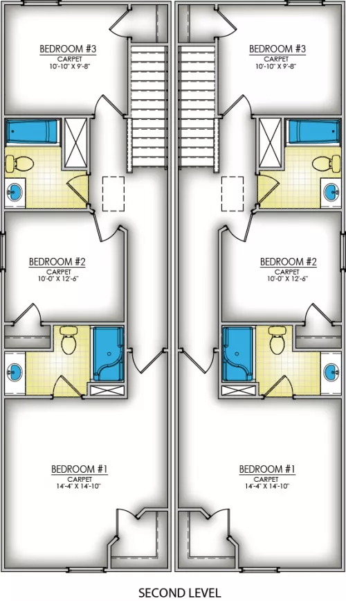 Daytona Second Level Floorplan